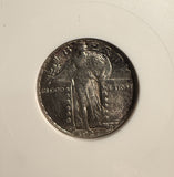 1927-D Standing Liberty Quarter, MS64, ANACS. (14238)