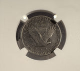 1927-S Standing Liberty Quarter, VF Details, NGC. (14240)