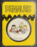 1oz Silver "Peanuts" Enameled Silver Round, The Whole Gang (14257)