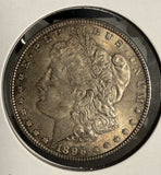 1896 Morgan Silver Dollar, MS60+ Toned (14268)