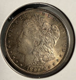 1896 Morgan Silver Dollar, MS60 + Toned (14270)