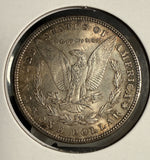 1896 Morgan Silver Dollar, MS60 + Toned (14272)