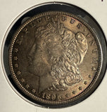 1896 Morgan Silver Dollar, MS60 + Toned (14274)