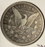 1892-S Morgan Silver Dollar, Circulated. (14288)