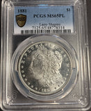 1881 Morgan Silver Dollar, MS65PL PCGS. (14354)