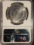 1885-S Morgan Silver Dollar, MS61 NGC. (14394)