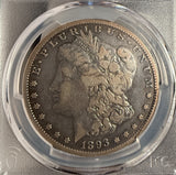 1893-S Morgan Silver Dollar F-12 PCGS GS. (14450)