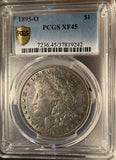1895-O Morgan Silver Dollar, XF45 PCGS GS (14460)