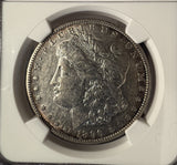 1896-O Morgan Silver Dollar, AU53 NGC, (14470)