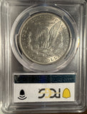 1897-O Morgan Silver Dollar, AU58 PCGS, (14472)