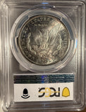 1897-S Morgan Silver Dollar, MS65 PCGS, (14481)