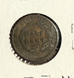 1809 Half Cent, Classic Head Circulated, (14555)