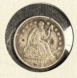 1856 Liberty Seated Half Dime, Circ, (14567)