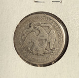 1878 Seated Liberty Quarter, Circulated. (14604)