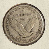 1917-D Type-1 Standing Liberty Quarter, CH XF. (14656)