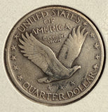 1919-D Standing Liberty Quarter, Circulated. (14710)