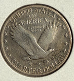 1919-S Standing Liberty Quarter, VF30. (14712)