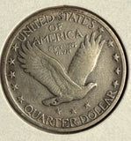 1924 Standing Liberty Quarter, XF. (14730)
