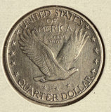 1926-S Standing Liberty Quarter, AU. (14742)