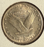 1929 Standing Liberty Quarter, AU. (14746)