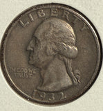 1932-D Washington Quarter, Circulated. (14758)