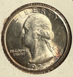 1935-S Washington Quarter, MS60+ Gemmy. (14762)