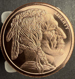 1oz .999 Copper Buffalo Round, Lot of 10Pcs. Brand new, Tube Fresh,