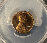 1970-S Small Date Lincoln Cent, PF66RD, PCGS, (14793)