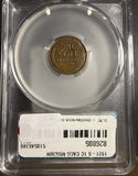 1921-S Lincoln Wheat Cent, MS63BN CACG, (14810)