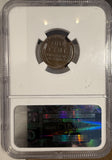 1912-D Lincoln Wheat Cent, MS65RB NGC. (14866)