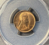 1909-VDB Lincoln Wheat Cent, MS66RD, PCGS GS. (14900)