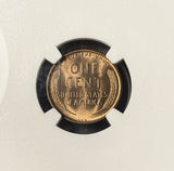 1909-VDB Lincoln Wheat Cent, MS67RD, NGC. (14902)