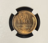 1909-S Lincoln Wheat Cent, MS65RB, NGC. (14904)