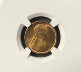 1909-S/S Lincoln Wheat Cent, MS66RD, NGC. (14908)