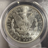 1889-S Morgan Silver Dollar, MS63 PCGS, (14964)