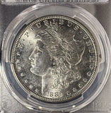 1889-S Morgan Silver Dollar, MS64 PCGS, (14966)