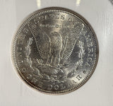 1889-S Morgan Silver Dollar, MS63 NGC, (14968)
