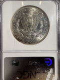 1889-S Morgan Silver Dollar, MS63 NGC, (14968)