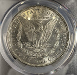 1891 Morgan Silver Dollar, MS63 PCGS, (14972)