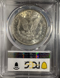 1891 Morgan Silver Dollar, MS63 PCGS, (14972)