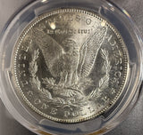 1890-S Morgan Silver Dollar, MS63 PCGS, (14982)