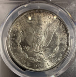 1890-S Morgan Silver Dollar, MS63 PCGS, (14988)