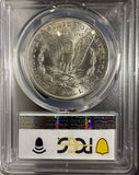 1890-S Morgan Silver Dollar, MS62 PCGS, (14990)