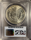 1889-S Morgan Silver Dollar, MS64 PCGS, (14992)