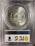 1891-S Morgan Silver Dollar, MS63 PCGS, (15016)