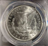 1891-S Morgan Silver Dollar, MS63 PCGS, (15020)