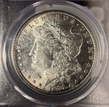 1891-S Morgan Silver Dollar, MS63 PCGS, (15022)