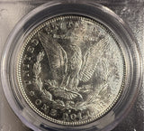 1891-S Morgan Silver Dollar, MS63 PCGS, (15022)
