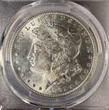 1891-S Morgan Silver Dollar, MS63 PCGS, (15024)