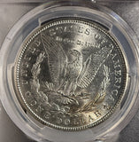 1891-S Morgan Silver Dollar, MS63 PCGS, (15024)